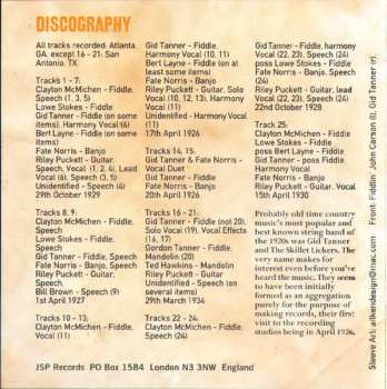 4CD/Caja Gid Tanner & His Skillet Lickers: Gid Tanner And The Skillet Lickers