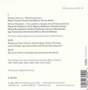 5CD/Caja Gidon Kremer: Edition Lockenhaus