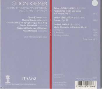 CD Gidon Kremer: Queen Elisabeth Competition, Violin 1967