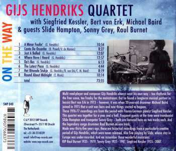 CD Gijs Hendriks Quartet: On The Way