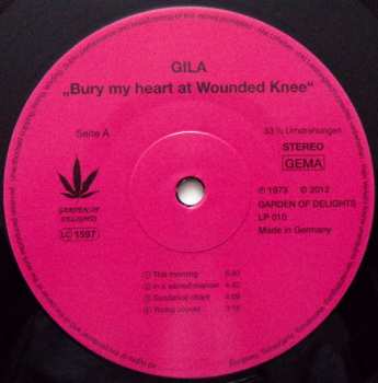 LP Gila: Bury My Heart At Wounded Knee LTD | NUM