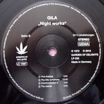 LP Gila: Night Works LTD | NUM