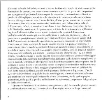 CD Angelo Gilardino: Music For Guitar Quartet