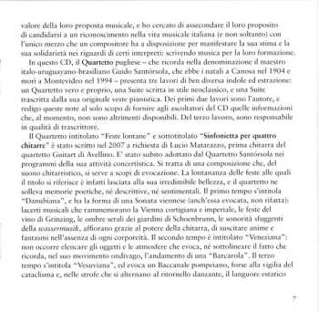 CD Angelo Gilardino: Music For Guitar Quartet