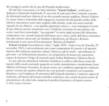 CD Angelo Gilardino: Music For Guitar Quartet