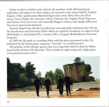 CD Angelo Gilardino: Music For Guitar Quartet