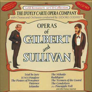 10CD/Caja Gilbert & Sullivan: Operas Of Gilbert And Sullivan