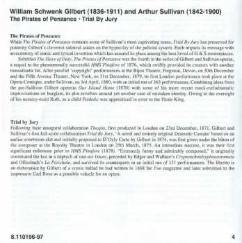 2CD Gilbert & Sullivan: The Pirates Of Penzance / Trial By Jury
