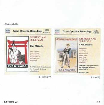 2CD Gilbert & Sullivan: The Pirates Of Penzance / Trial By Jury