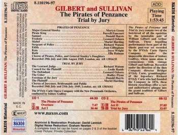 2CD Gilbert & Sullivan: The Pirates Of Penzance / Trial By Jury