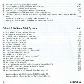 2CD Gilbert & Sullivan: The Pirates Of Penzance / Trial By Jury