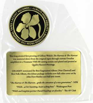 LP Gillian Welch: The Harrow & The Harvest