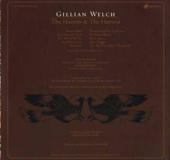 LP Gillian Welch: The Harrow & The Harvest