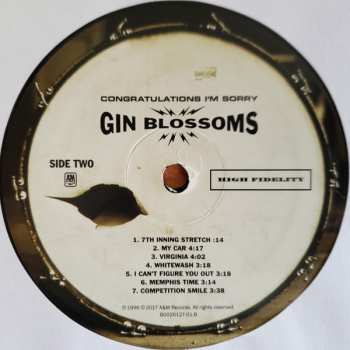 LP Gin Blossoms: Congratulations I'm Sorry