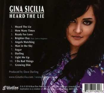 CD Gina Sicilia: Heard The Lie
