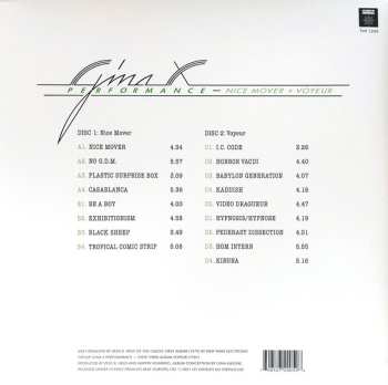 2LP Gina X Performance: Nice Mover + Voyeur CLR | LTD