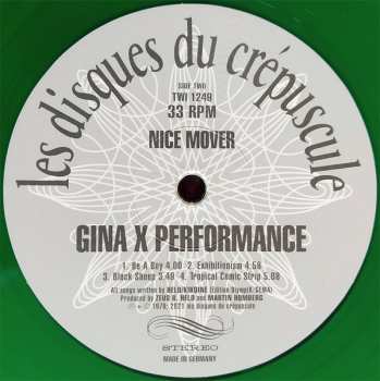 2LP Gina X Performance: Nice Mover + Voyeur CLR | LTD