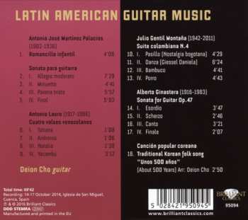 CD Alberto Ginastera: Latin American Guitar Music 