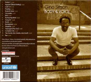 CD Gino Sitson: Body & Voice