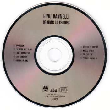 CD Gino Vannelli: Brother To Brother