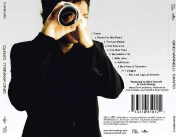CD Gino Vannelli: Canto