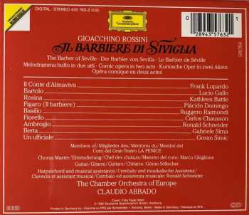 2CD/Caja Claudio Abbado: Il Barbiere Di Siviglia 