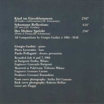 CD Giorgio Gaslini: Schumann Reflections