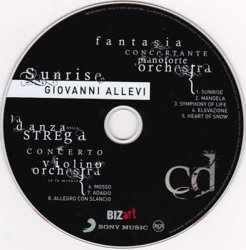 CD/DVD Giovanni Allevi: Sunrise LTD