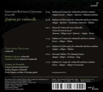 CD Giovanni Sollima: Sinfonie Per Violoncello