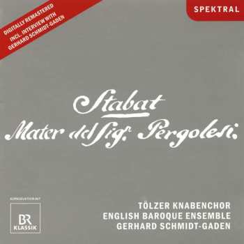 CD Giovanni Battista Pergolesi: Stabat Mater