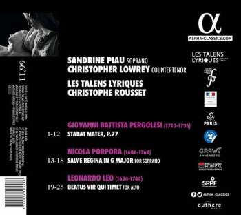 CD Giovanni Battista Pergolesi: Stabat Mater