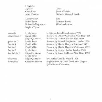 CD I Fagiolini: Carnevale Veneziano - The Comic Faces Of Giovanni Croce