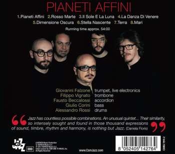 CD Giovanni Falzone Quintet: Pianeti Affini