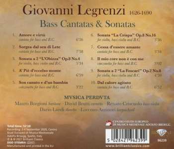 CD Giovanni Legrenzi: Bass Cantatas & Sonatas