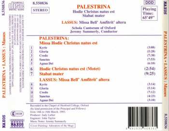 CD Giovanni Pierluigi da Palestrina: Masses