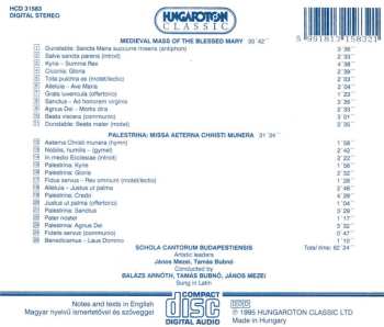 CD Giovanni Pierluigi da Palestrina: Medieval Mass Of The Blessed Mary