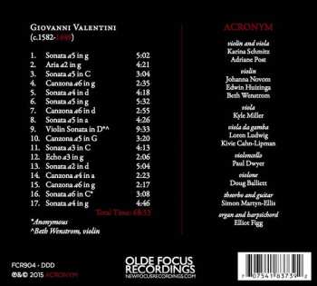 CD Giovanni Valentini: Oddities & Trifles: The Very Peculiar Instrumental Music of Giovanni Valentini