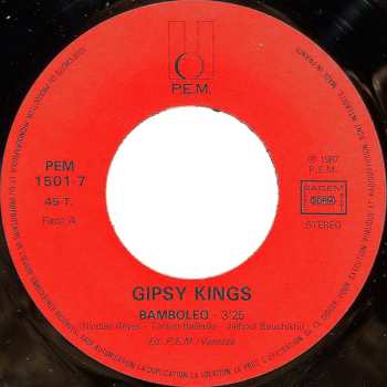 SP Gipsy Kings: Djobi-Djoba / Bamboléo (La Nouvelle Version)