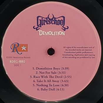 LP Girlschool: Demolition DLX | LTD