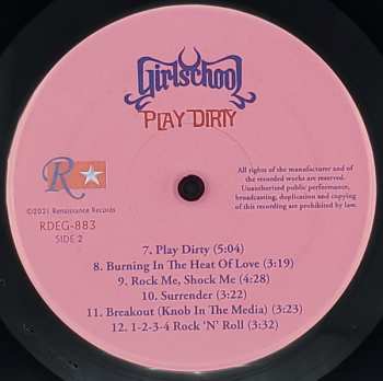 LP Girlschool: Play Dirty