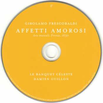 CD Girolamo Frescobaldi: Affetti Amorosi