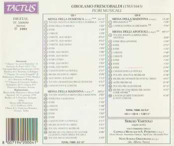 2CD Girolamo Frescobaldi: Fiori Musicali