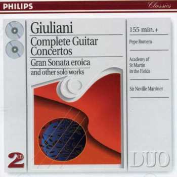 Album Sir Neville Marriner: Complete Guitar Concertos / Gran Sonata Eroica And Other Solo Works