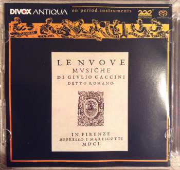 SACD Giulio Caccini: Madrigali & Arie ... Dolcissimo sospiro ... 
