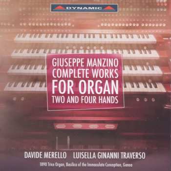 2CD Giuseppe Manzino: Werke Für Orgel Zwei- Und Vierhändig