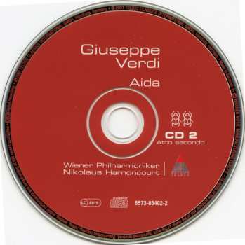 3CD Wiener Philharmoniker: Aida