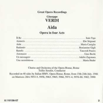 2CD Giuseppe Verdi: Aida