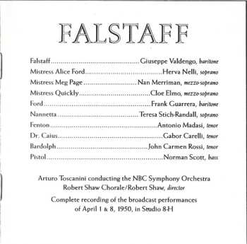 2CD/Caja Giuseppe Verdi: Falstaff