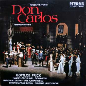 LP Giuseppe Verdi: Don Carlos (Opernquerschnitt)