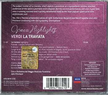 CD Giuseppe Verdi: La Traviate